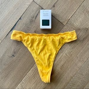 *free with order!* 2 pairs cotton high waisted thong underwear